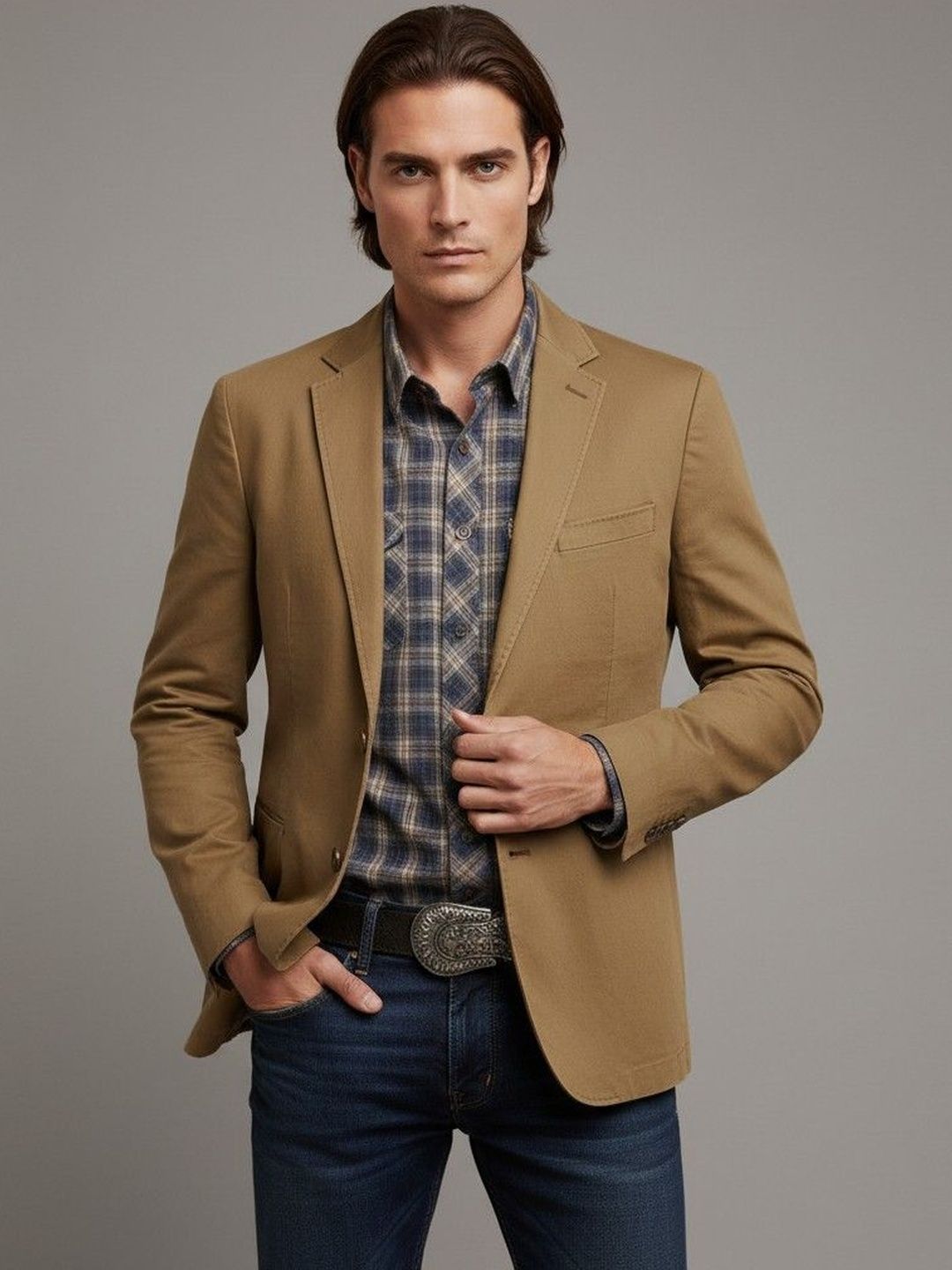 Mast & Harbour Single-Breasted Blazer