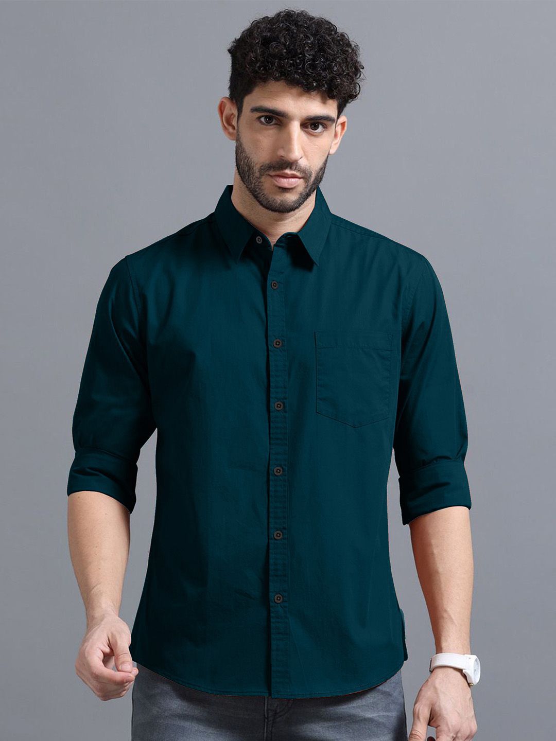 Moda Rapido Men Standard Casual Shirt