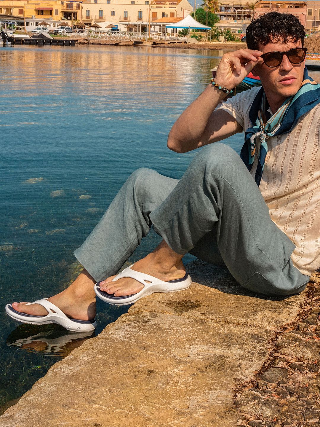 Doubleu Men Thong Flip-Flops