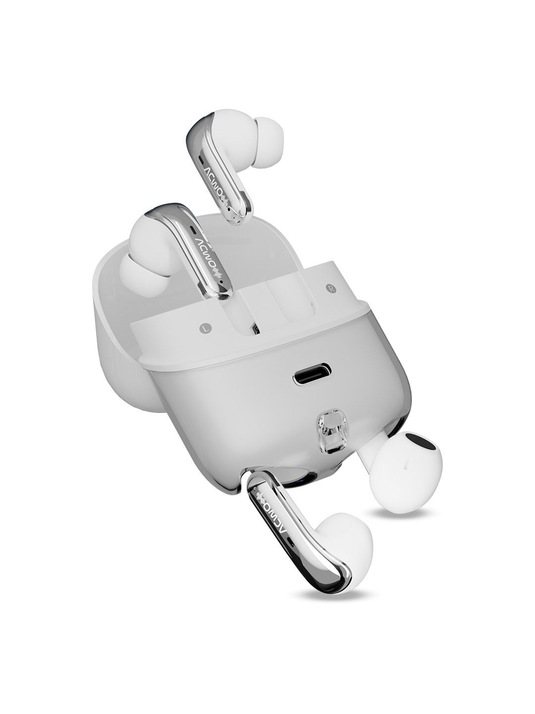 ACwO DwOTS Fire ANC Earbuds with 70 Hrs Playtime