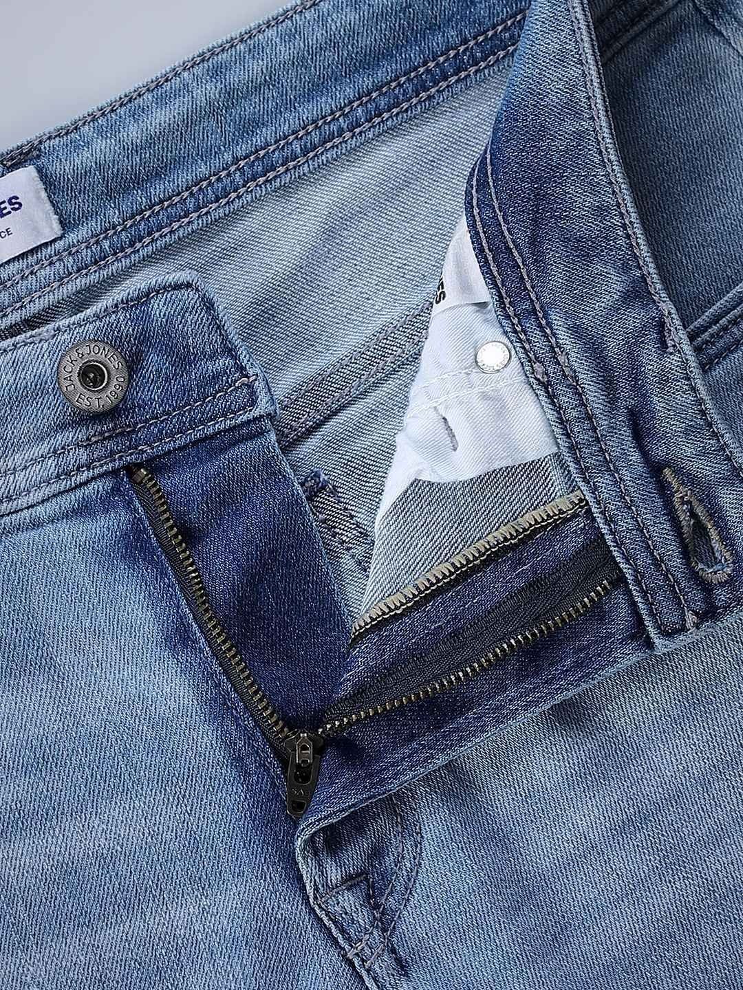 Slim Fit Low-Rise Light Fade Stretchable Jeans