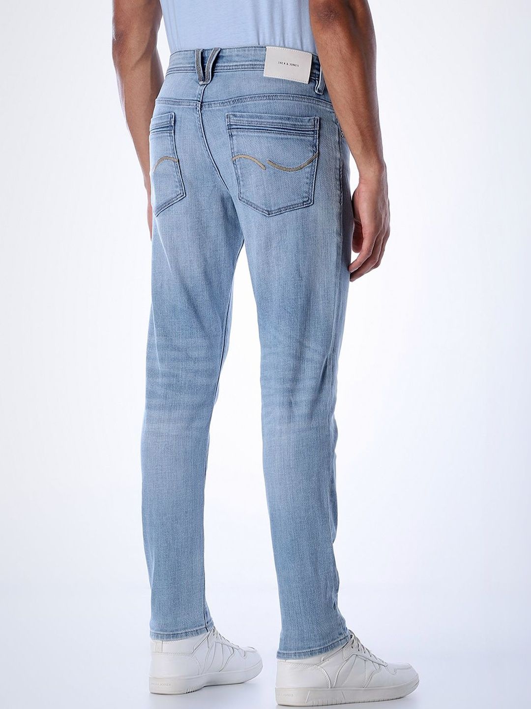 Slim Fit Low-Rise Light Fade Stretchable Jeans