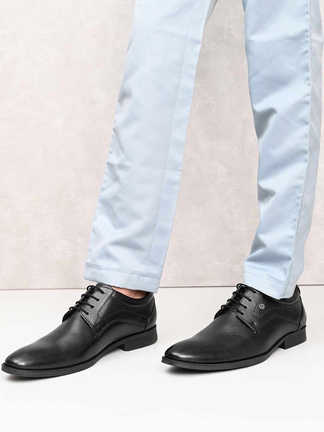 Carlton London Men Leather Formal Derbys
