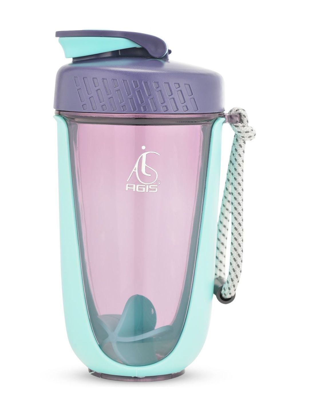AGIS Blue & Grey Single Plastic Other Water Bottle