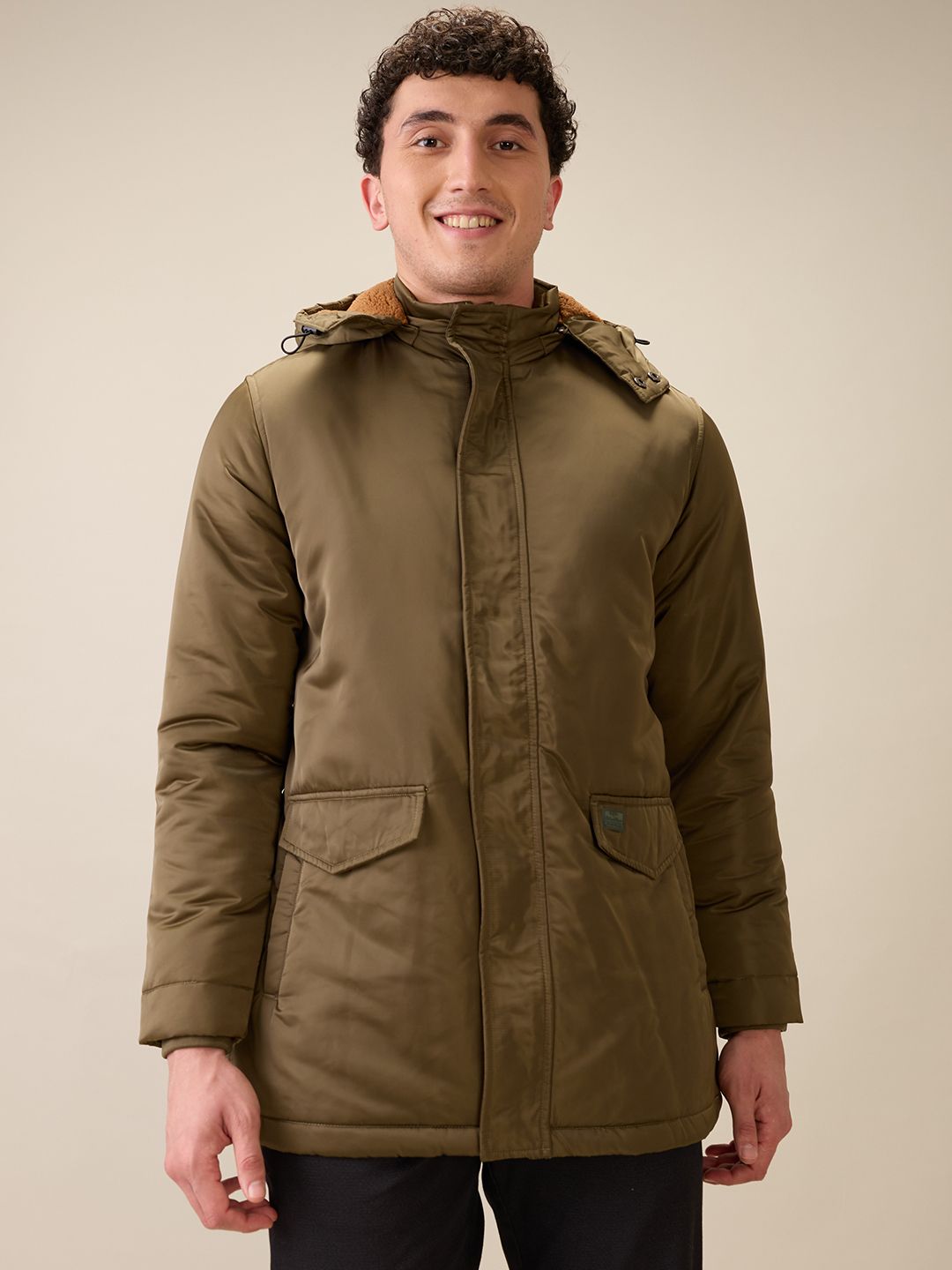 ColorPlus Detachable Hooded Padded Jacket