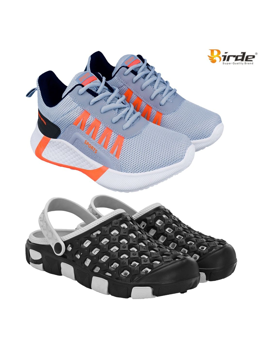 BIRDE Men Mesh Training or Gym Non-Marking Shoes