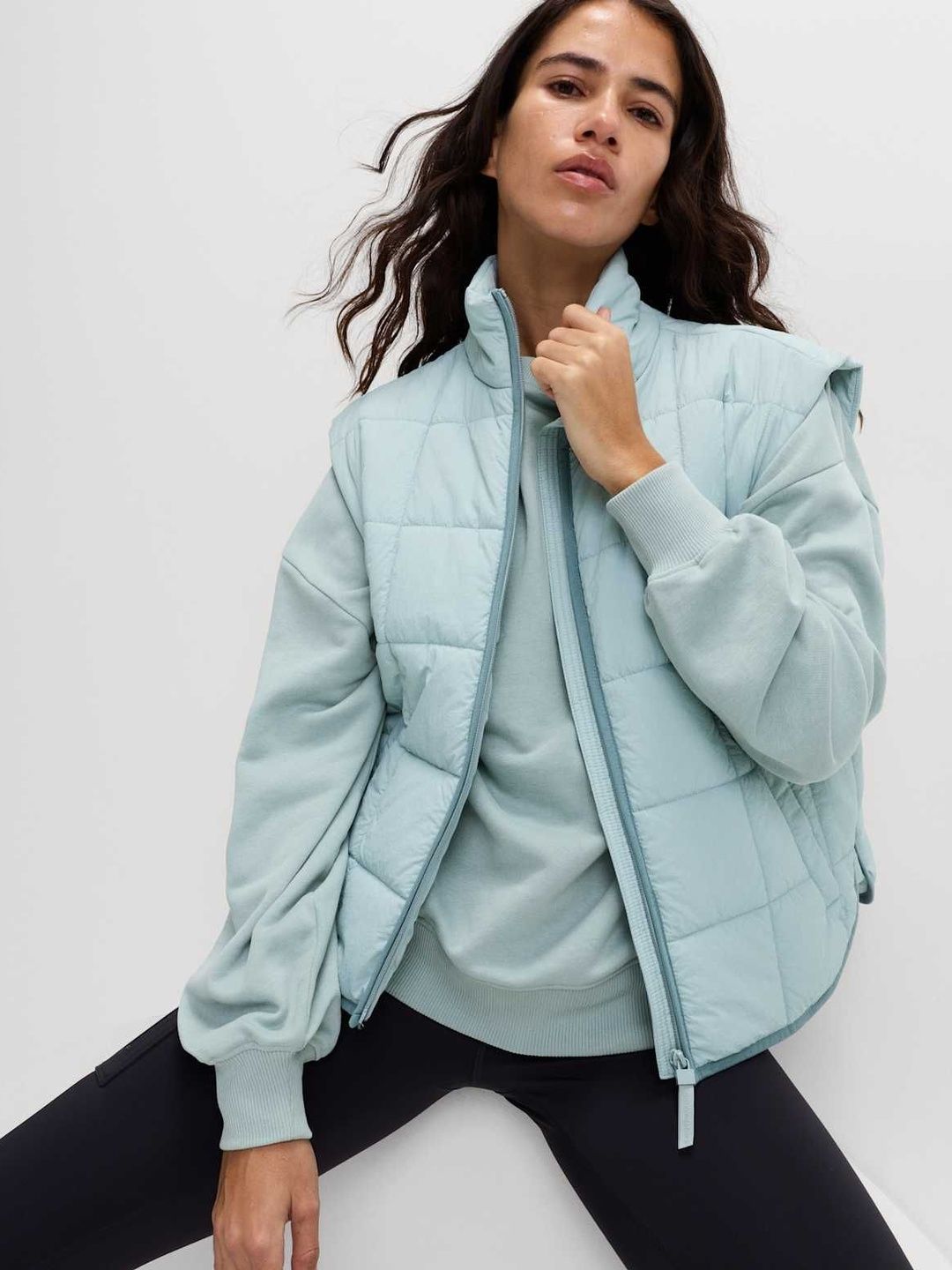 Marks & Spencer Cotton Rich Crew Neck Oversized Sweatshirt