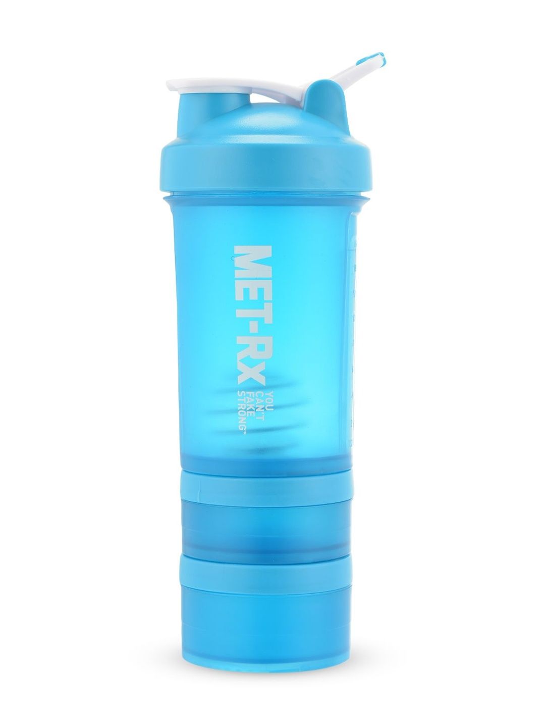 AGIS Blue Single Plastic Solid Water Bottle