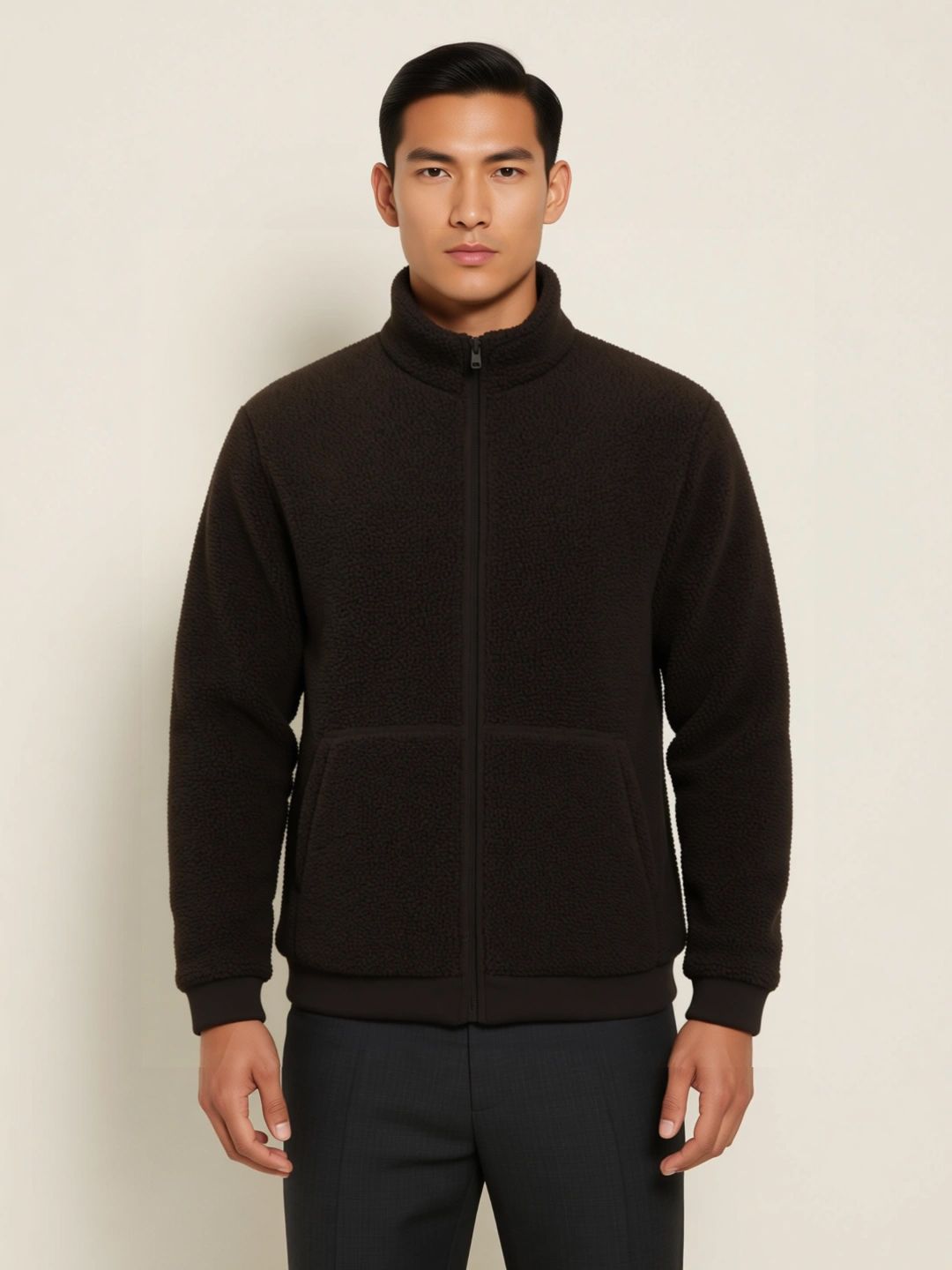 fashlook Men Fleece Padded Jacket