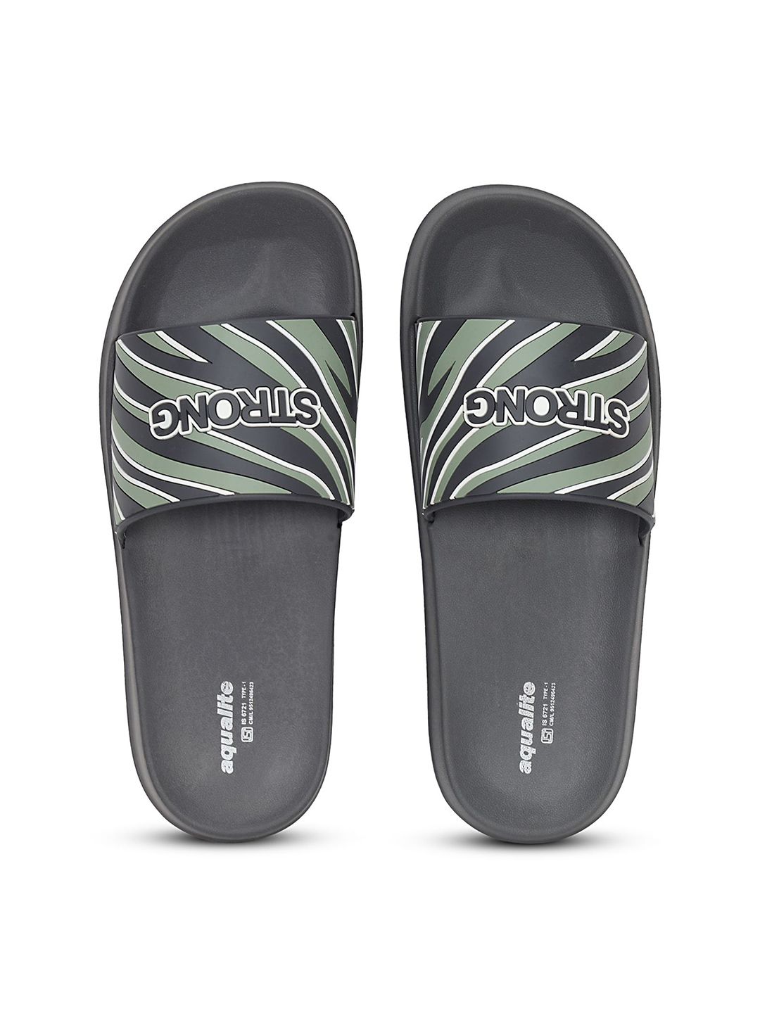 Aqualite Men Printed Sliders
