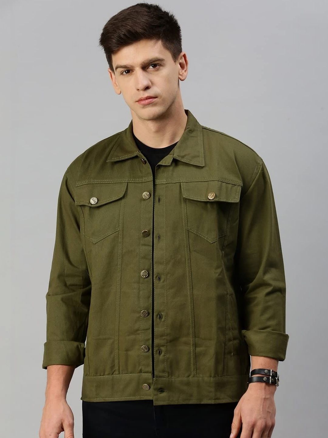 KASHIAN Men Bomber Jacket