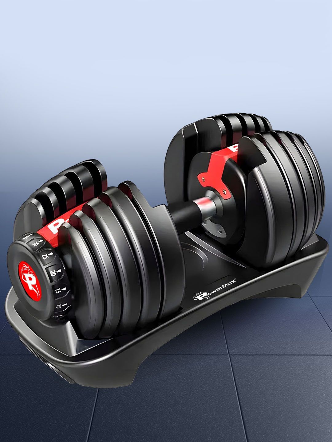 PowerMax Fitness PowerMax Fitness PDA-24 Pro-Adjustable Dumbbell 2.5KG - 24KG
