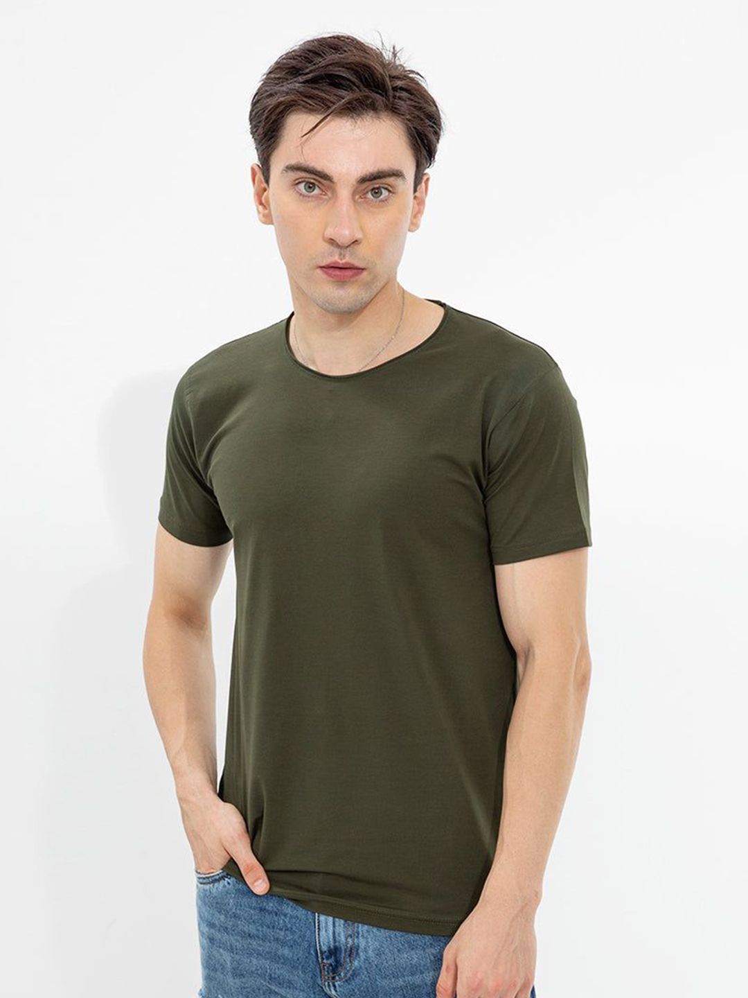 Snitch Men Slim Fit T-shirt