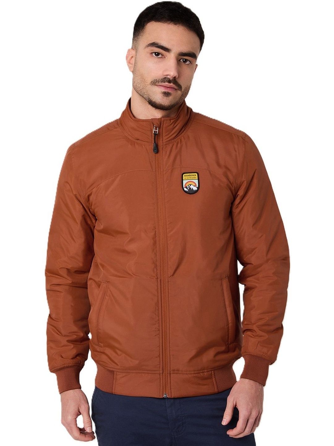 Wildcraft Men Brand Logo Lightweight Bomber Jacket