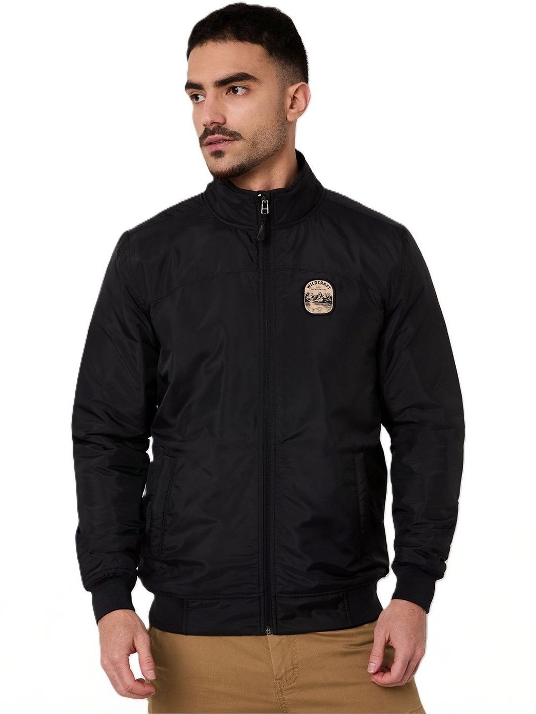 Wildcraft Men Brand Logo Lightweight Bomber Jacket