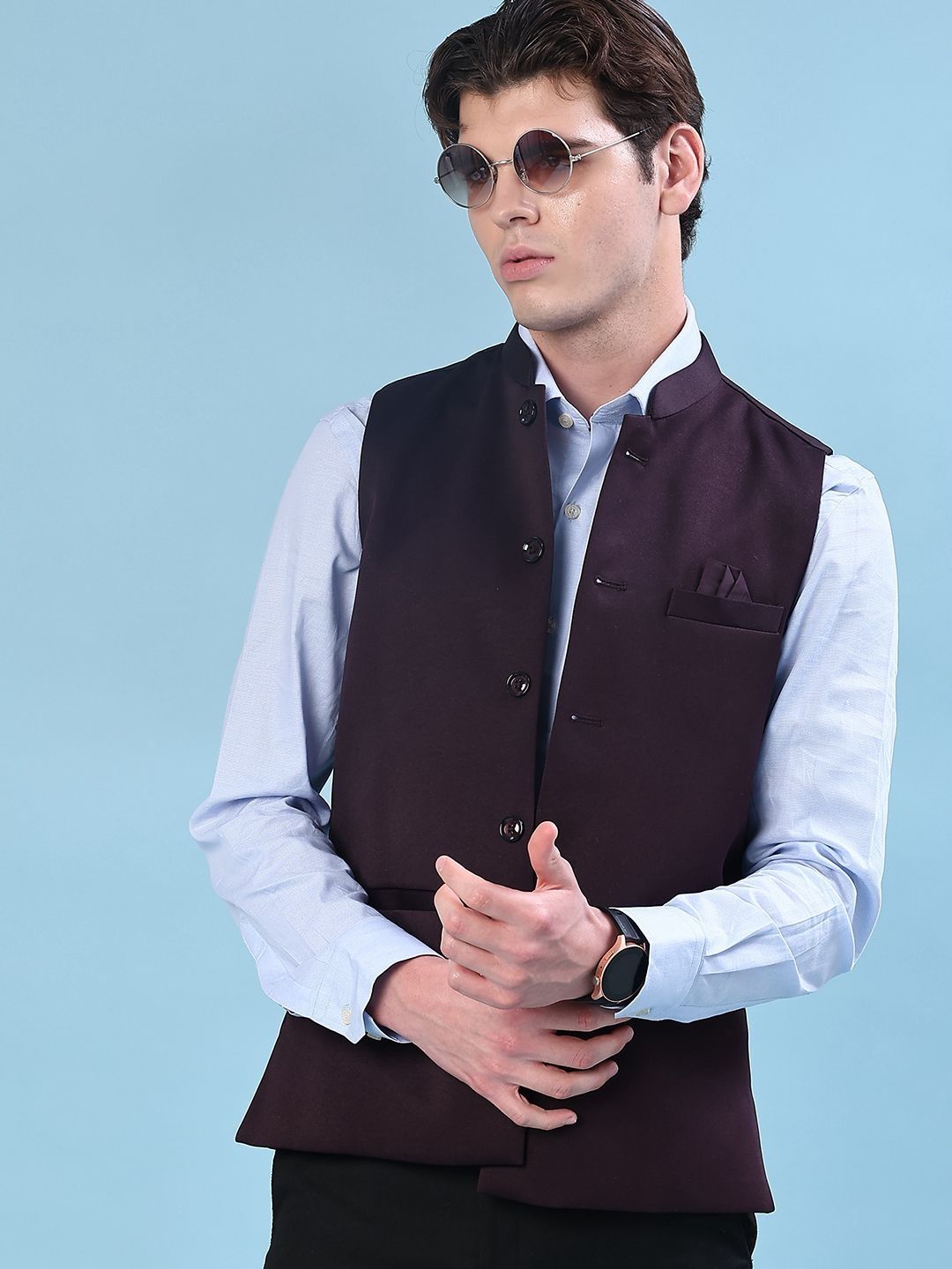 V-Mart Men Mandarin Collar Nehru Jackets