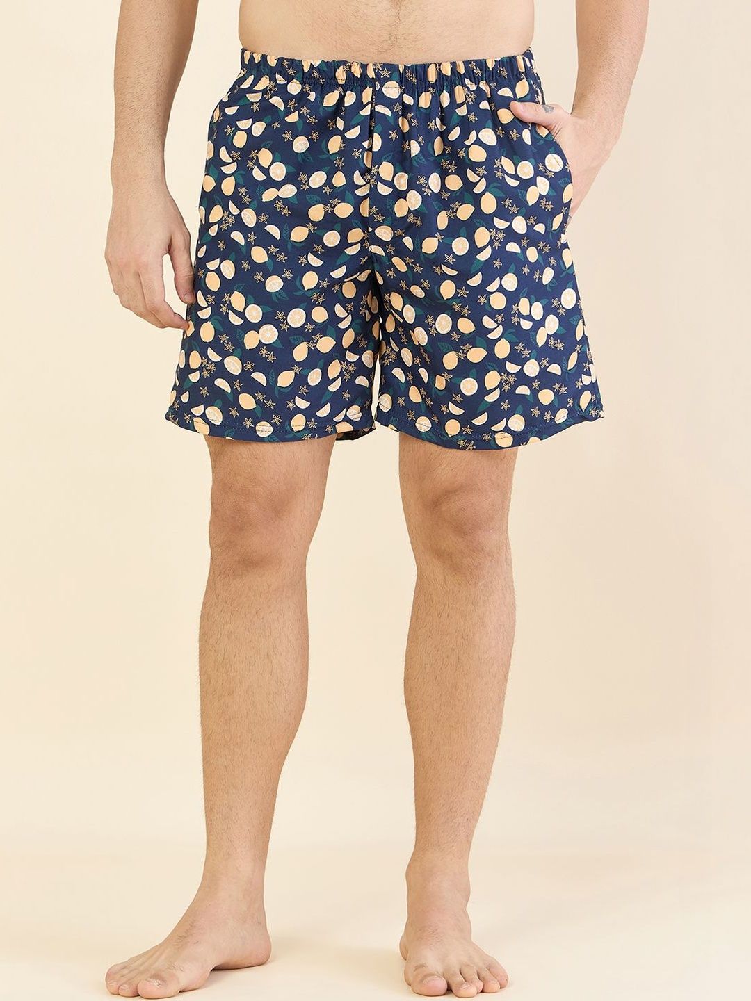 bearbrother Men Printed Mid Rise Boxer deal from myntra