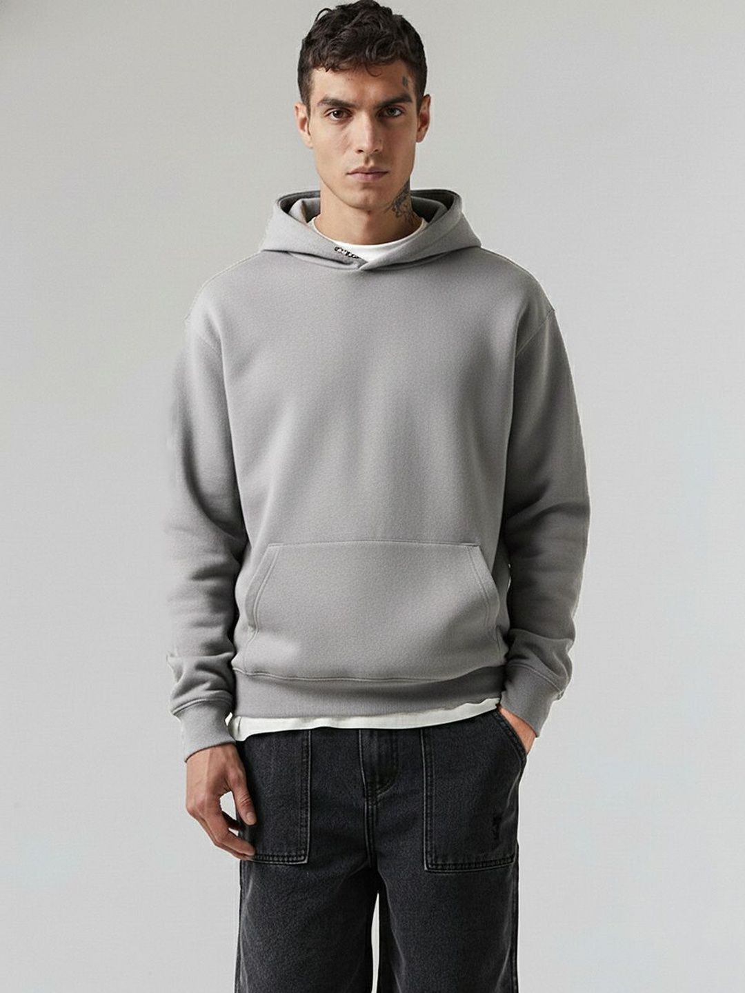 CLAFOUTIS Men Hooded Sweatshirt