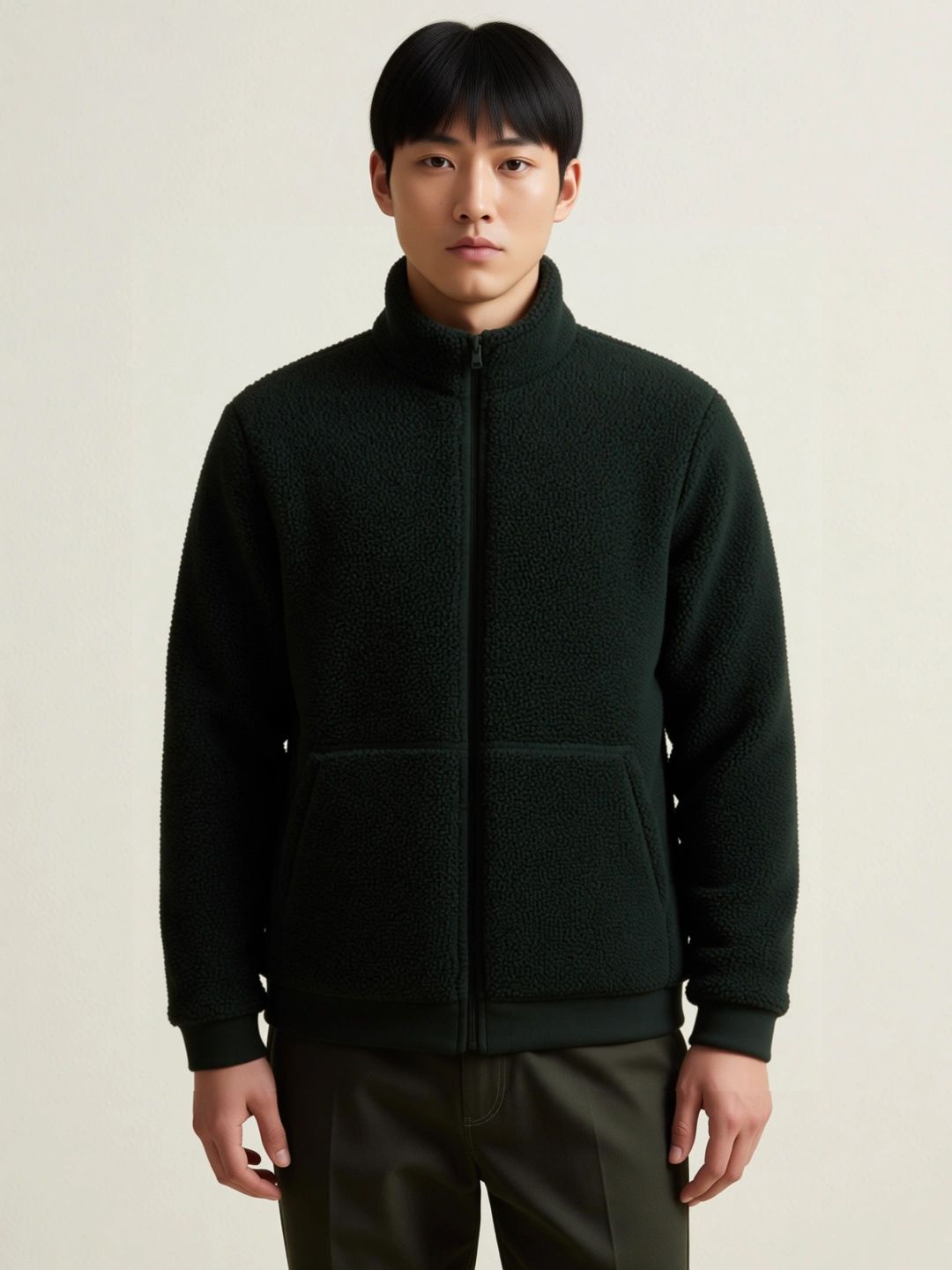 fashlook Men Fleece Padded Jacket