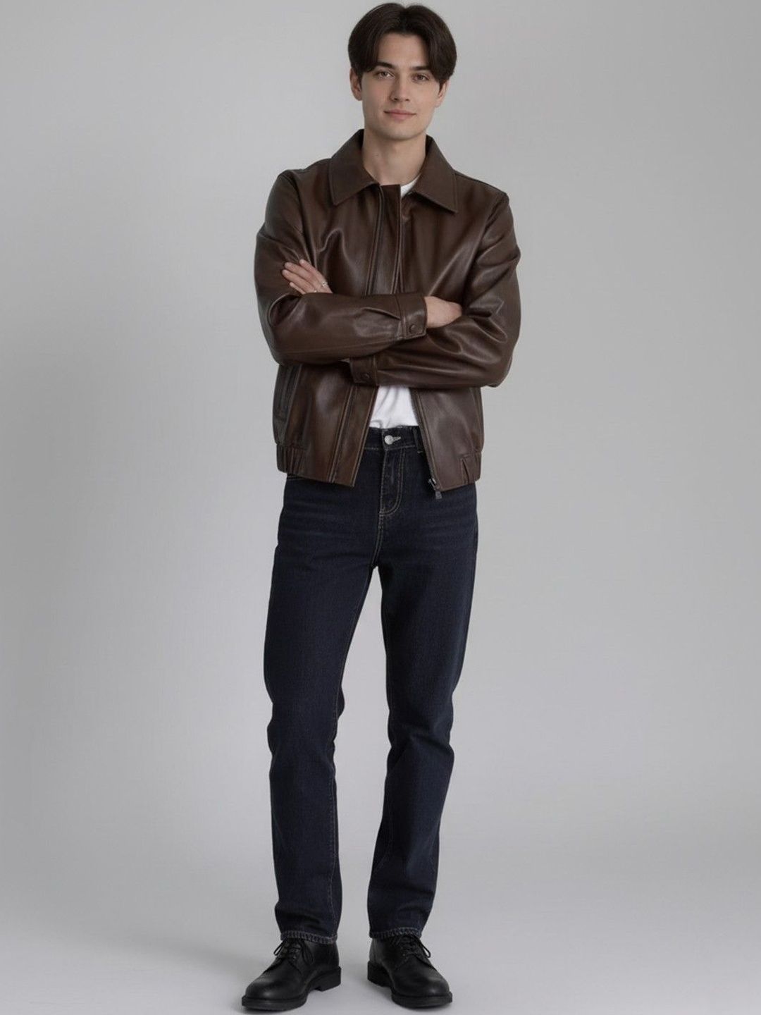 HERE&NOW Men Bomber Jacket