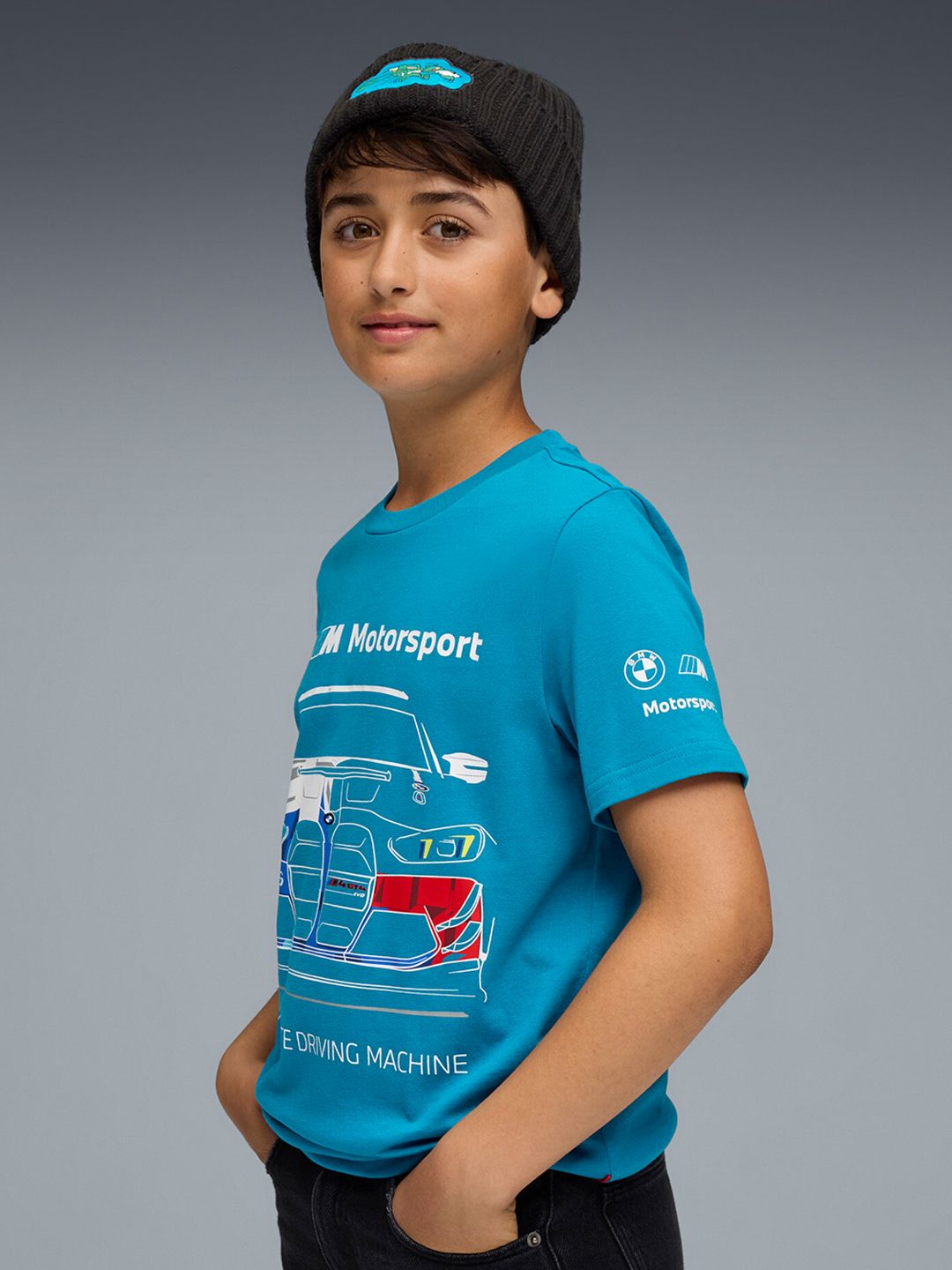 PUMA Motorsport BMW MMS Kids' Car Graphic Tee