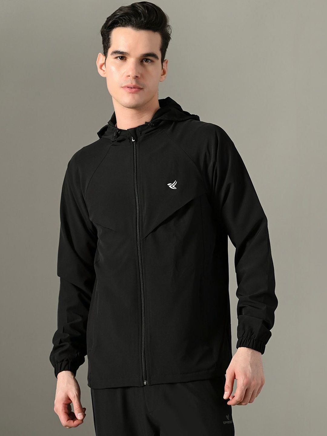Dpassion Men Brand Logo Lightweight Training or Gym Sporty Jacket