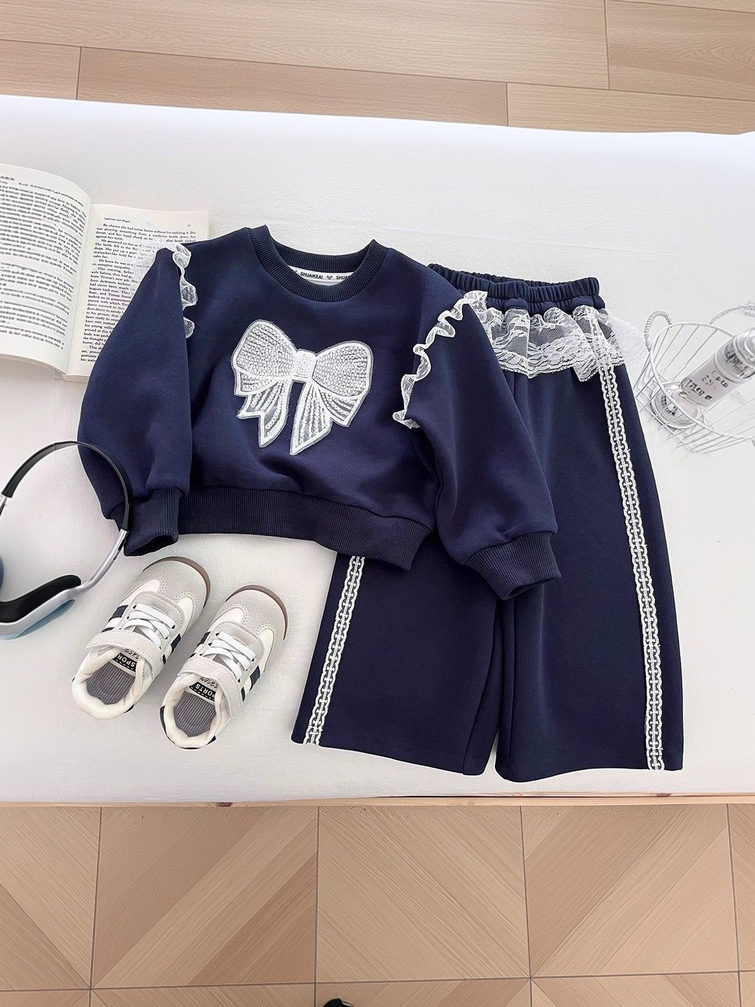 StyleCast x Revolte Girls Top with Trousers
