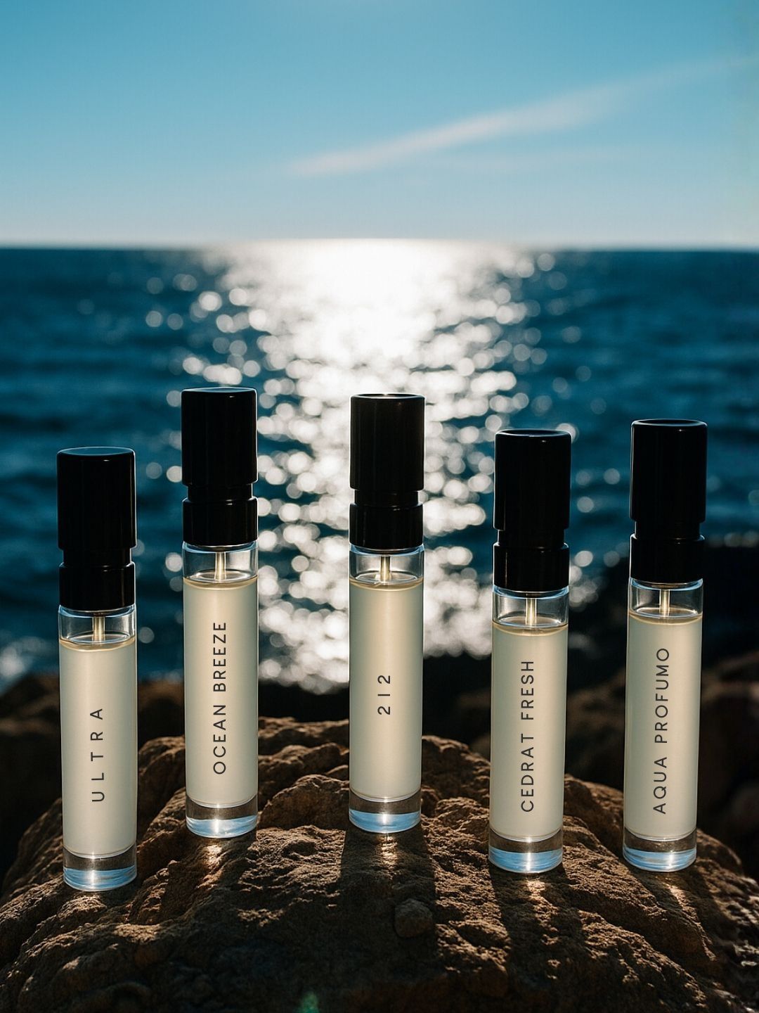 Buy EM5 Set Of 5 Ocean Breeze 212 Cedrat Fresh Aqua Profound