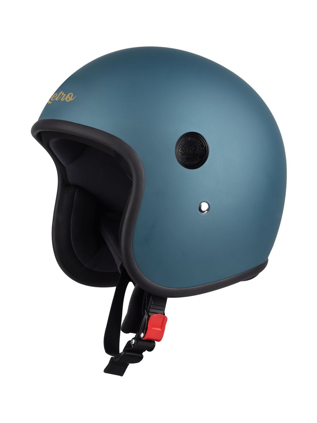 Steelbird SBH-55-RETRO UV-Resistant Open Face Motorbike Helmet