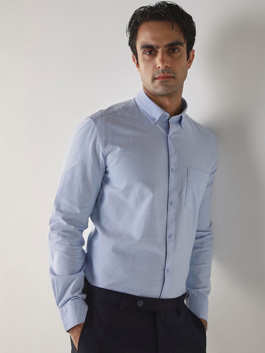 Reid & Taylor Men Slim Fit Casual Shirt