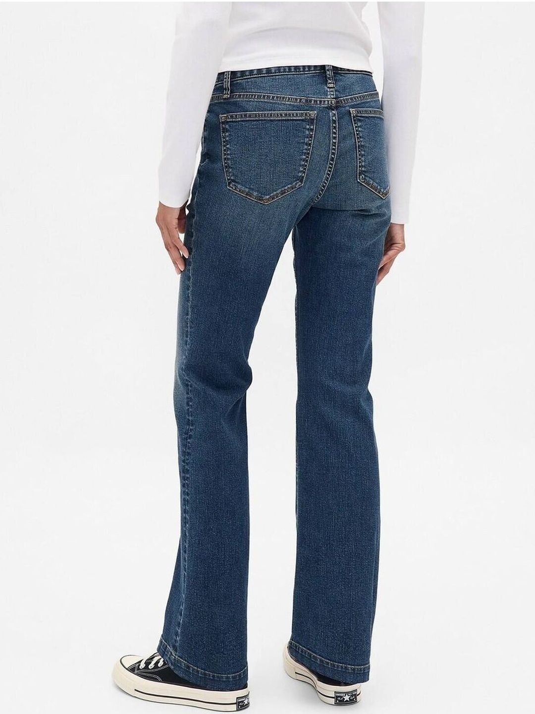 Relaxed Fit Light Fade Mid-Rise Boot-Cut Jeans