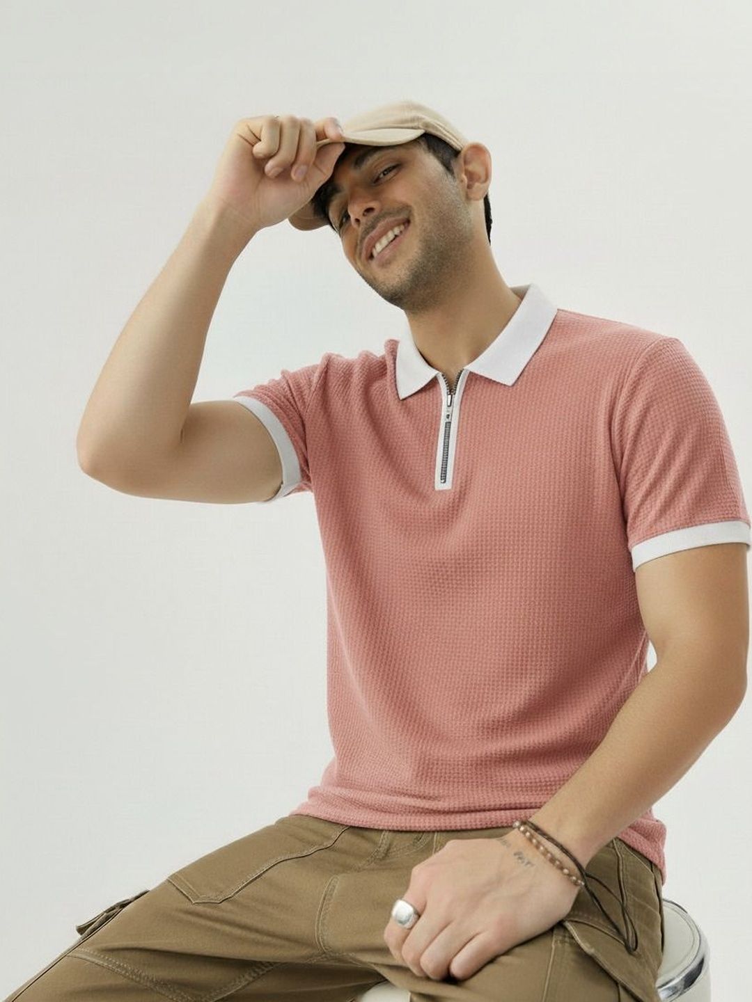 Try This Men Polo Collar 1 T-shirt