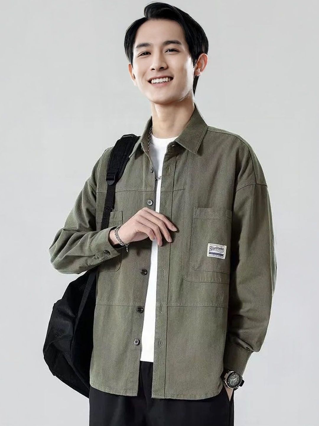 StyleCast Men Lightweight Denim Jacket