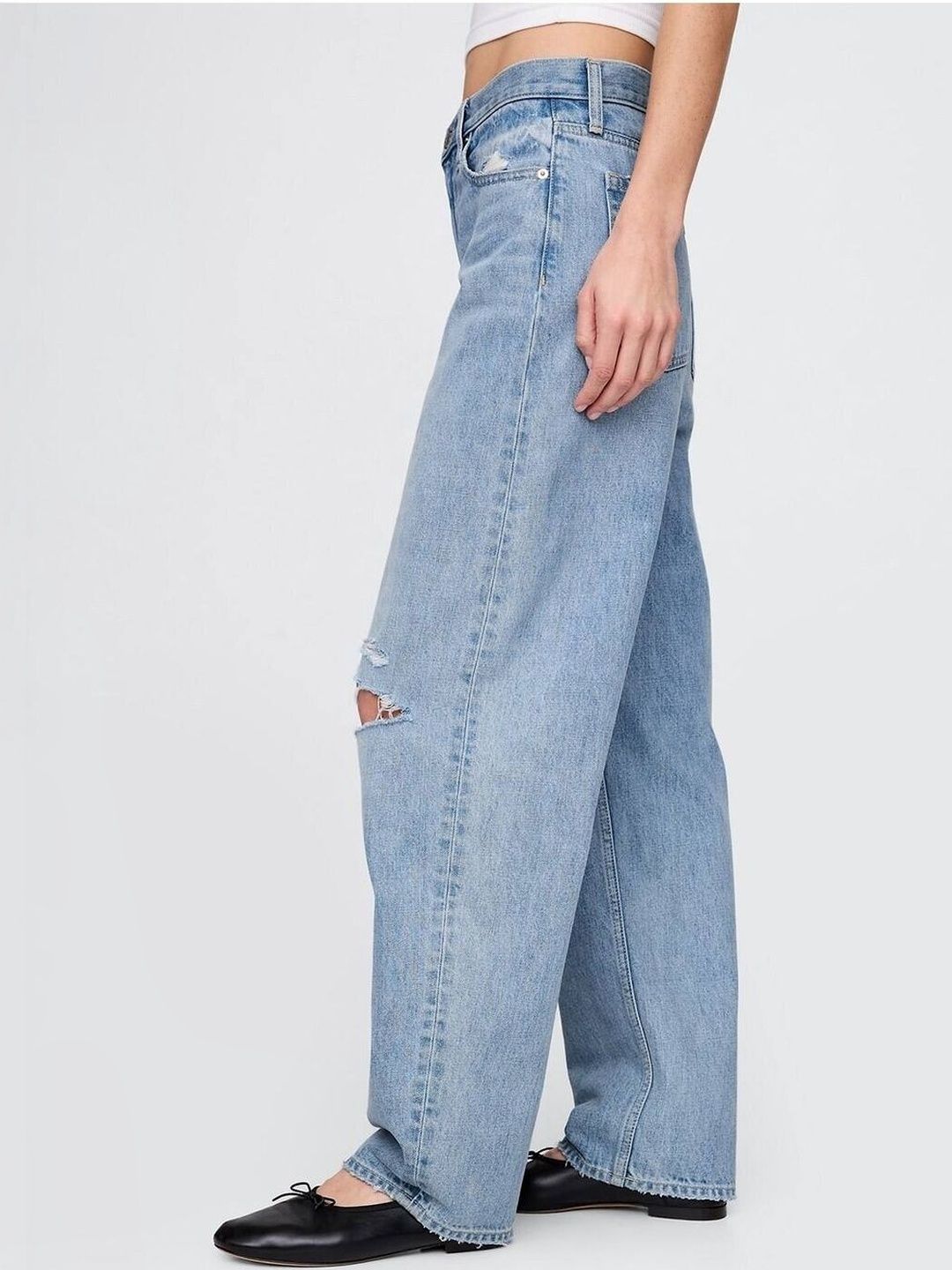Ripped High Waist Jeans