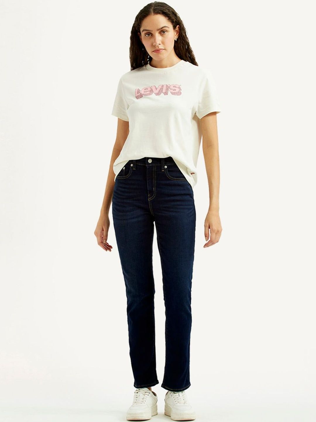 Levis Women Slim Fit High-Rise Stretchable Jeans