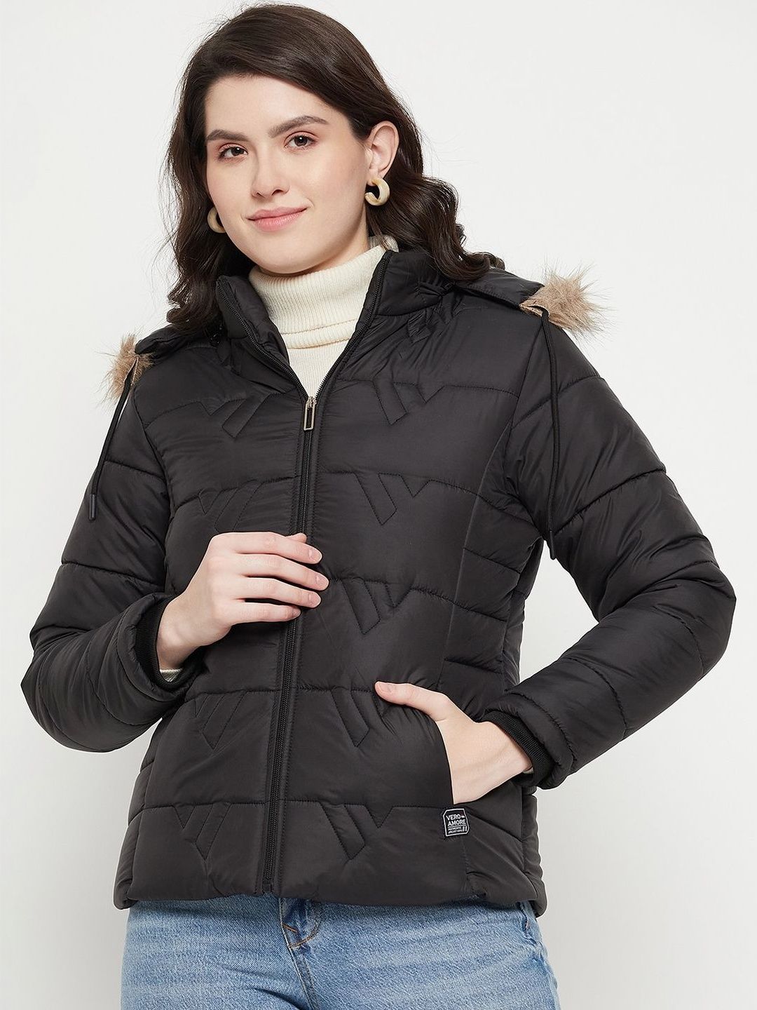 VERO MODERNO Women Lightweight Puffer Jacket