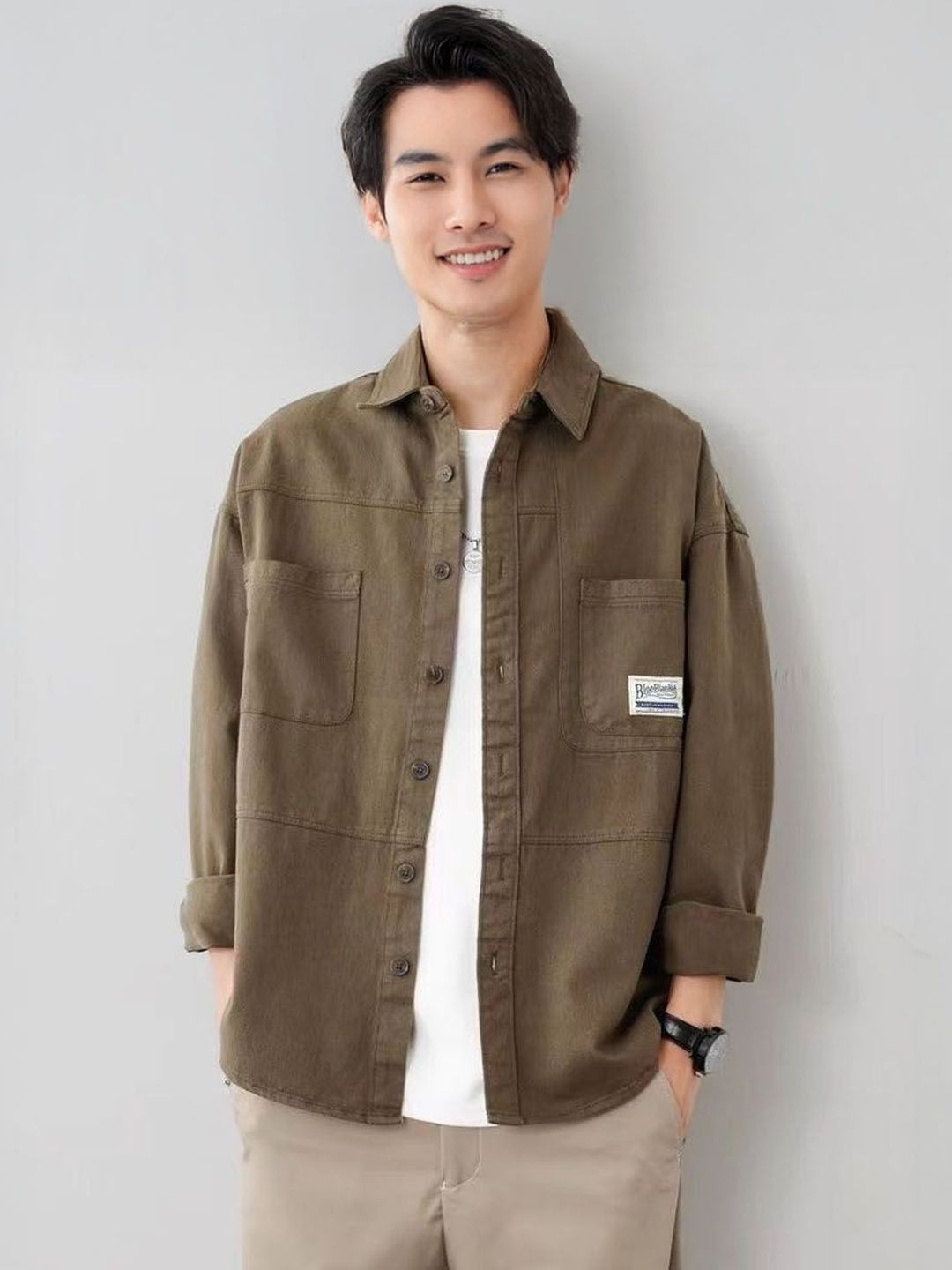 StyleCast Men Lightweight Denim Jacket