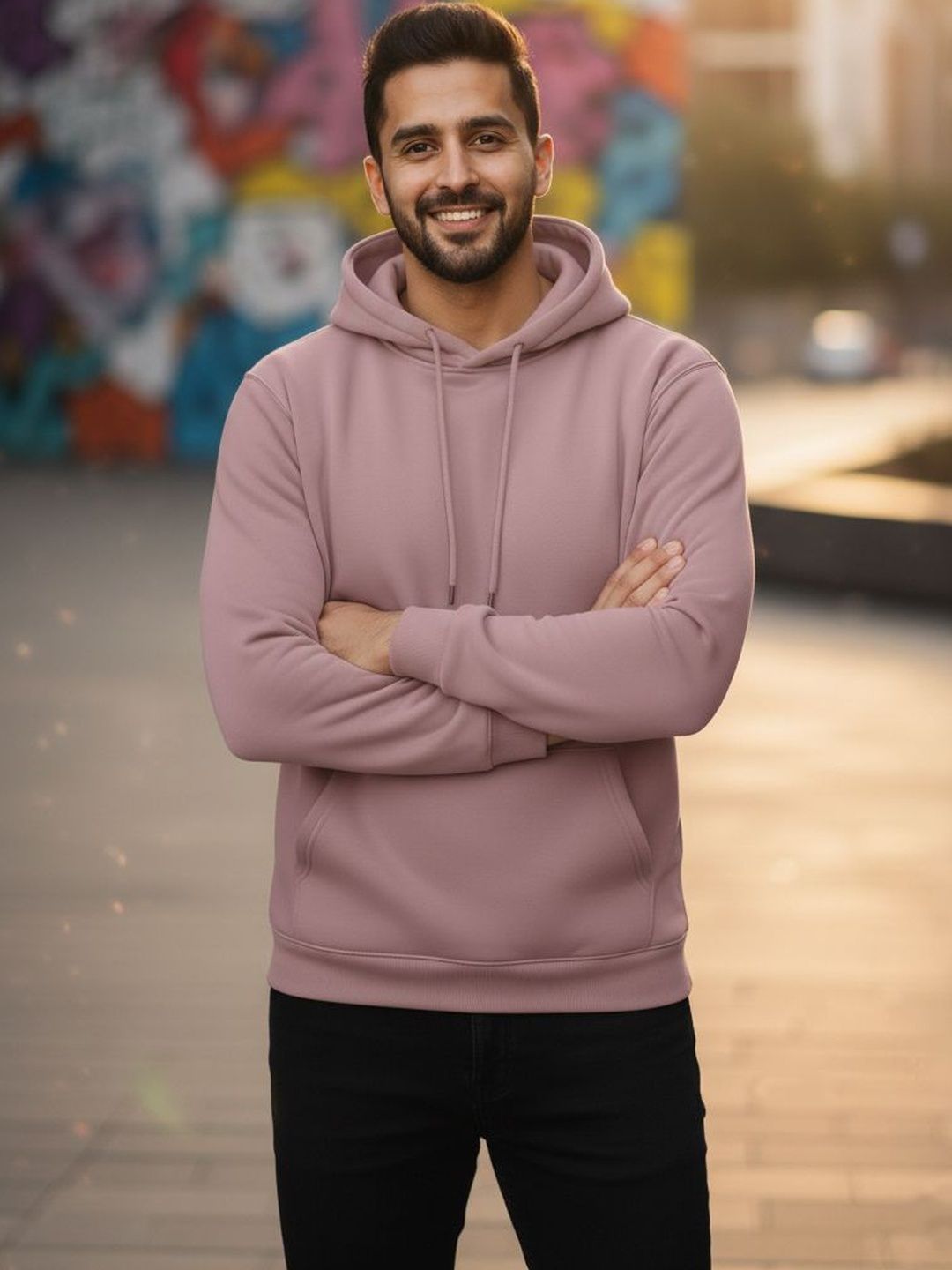 KAIDO Men Hooded Sweatshirt