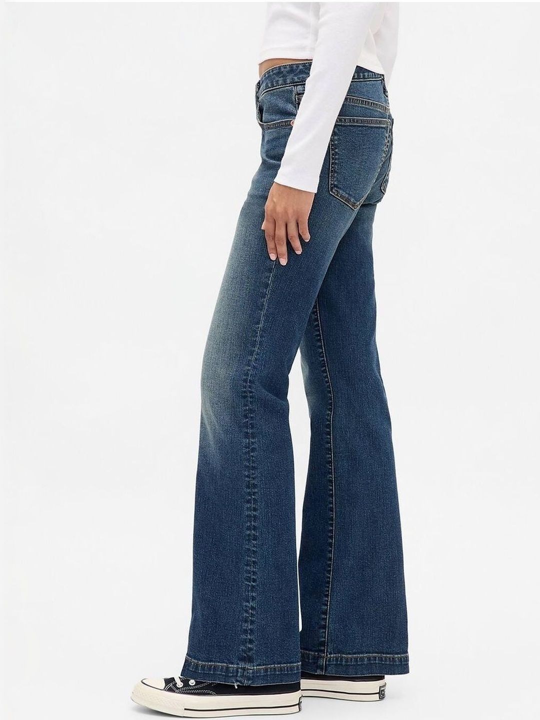 Relaxed Fit Light Fade Mid-Rise Boot-Cut Jeans