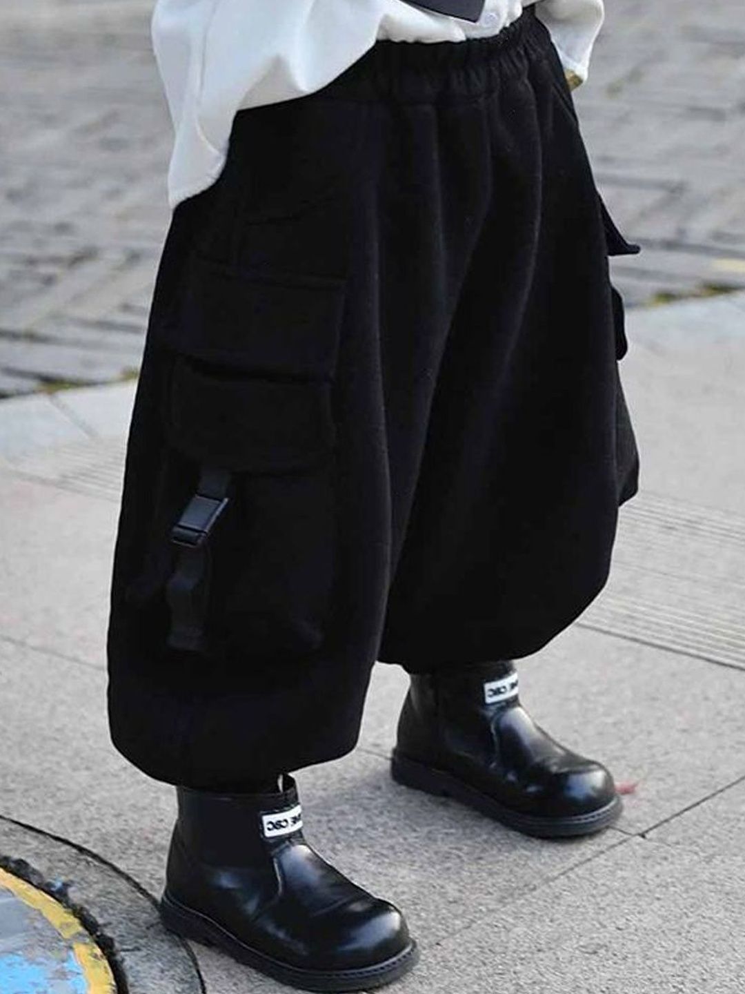 Xsole Boys High-Rise Trousers