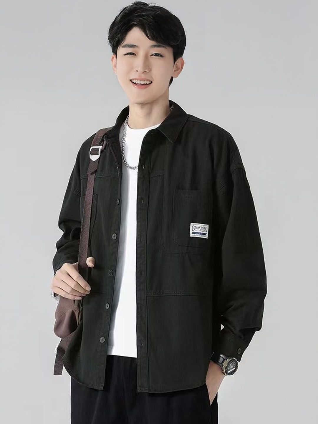 StyleCast Men Lightweight Denim Jacket