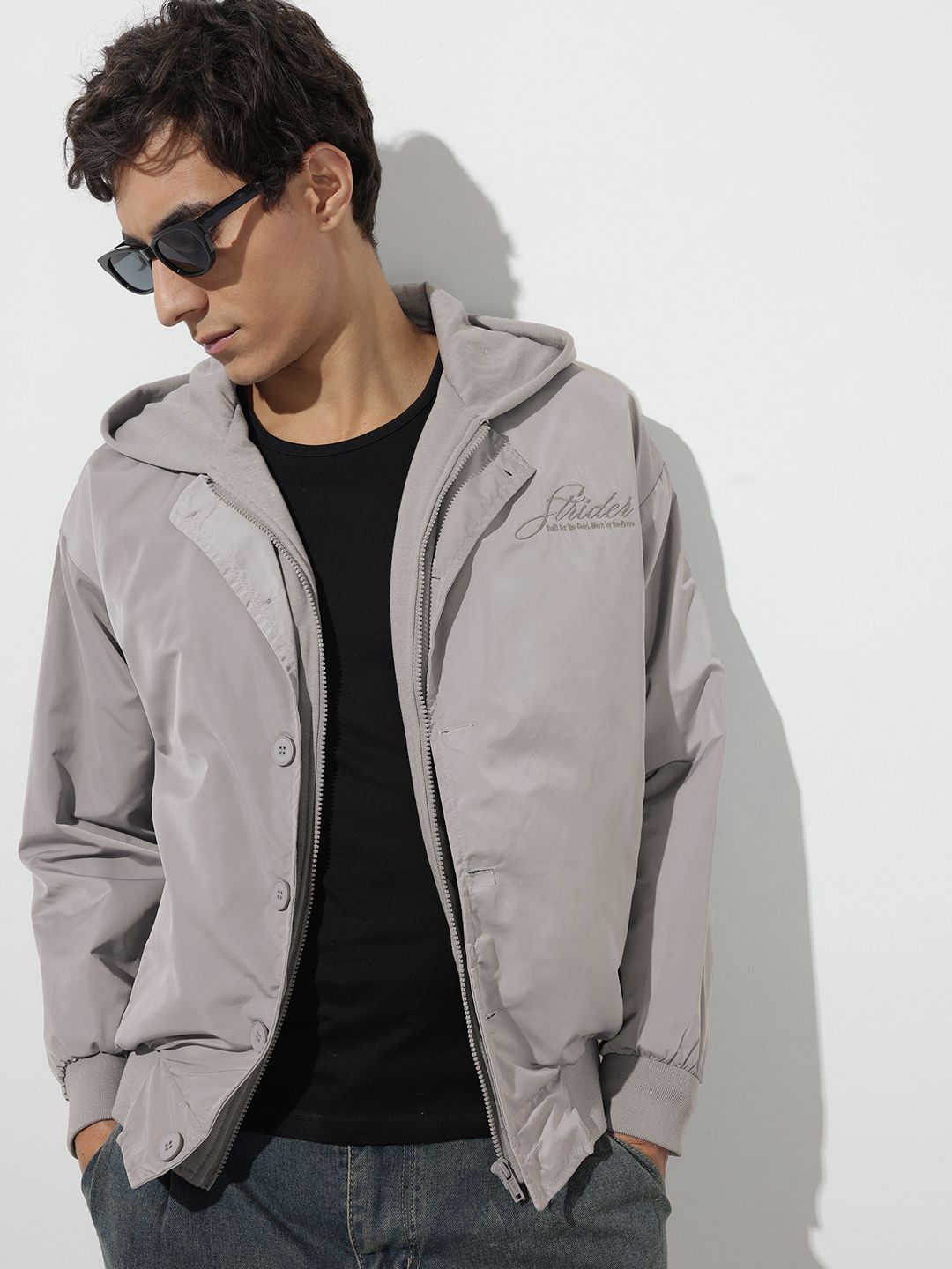 The Roadster Life Co. Hooded Bomber Jacket