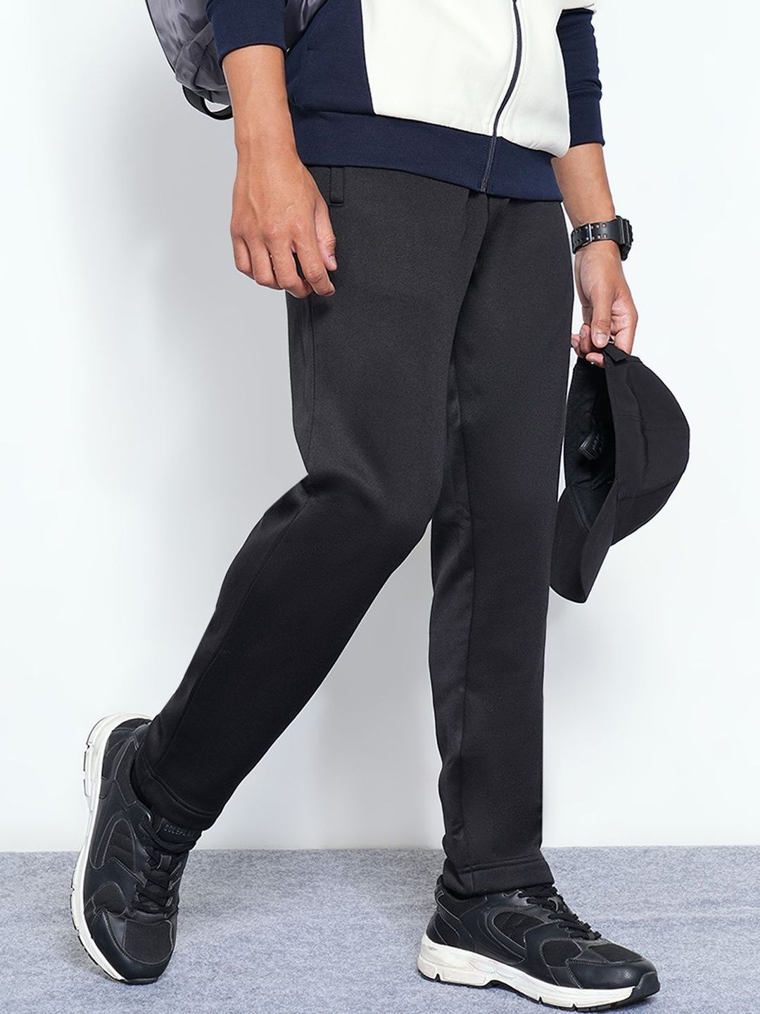 Ajile by Pantaloons Men Mid-Rise Drawstring Track Pants