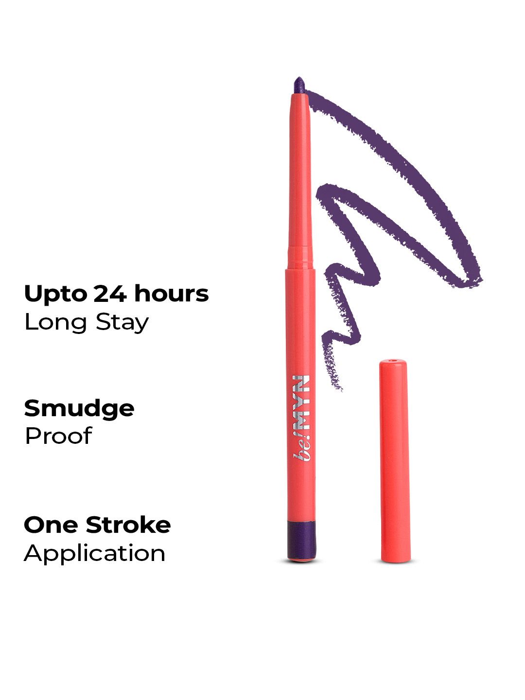 Be!Myn Be!Myn SmoulderEyes Waterproof Longstay Kajal 0.3 g - Cosmic K4