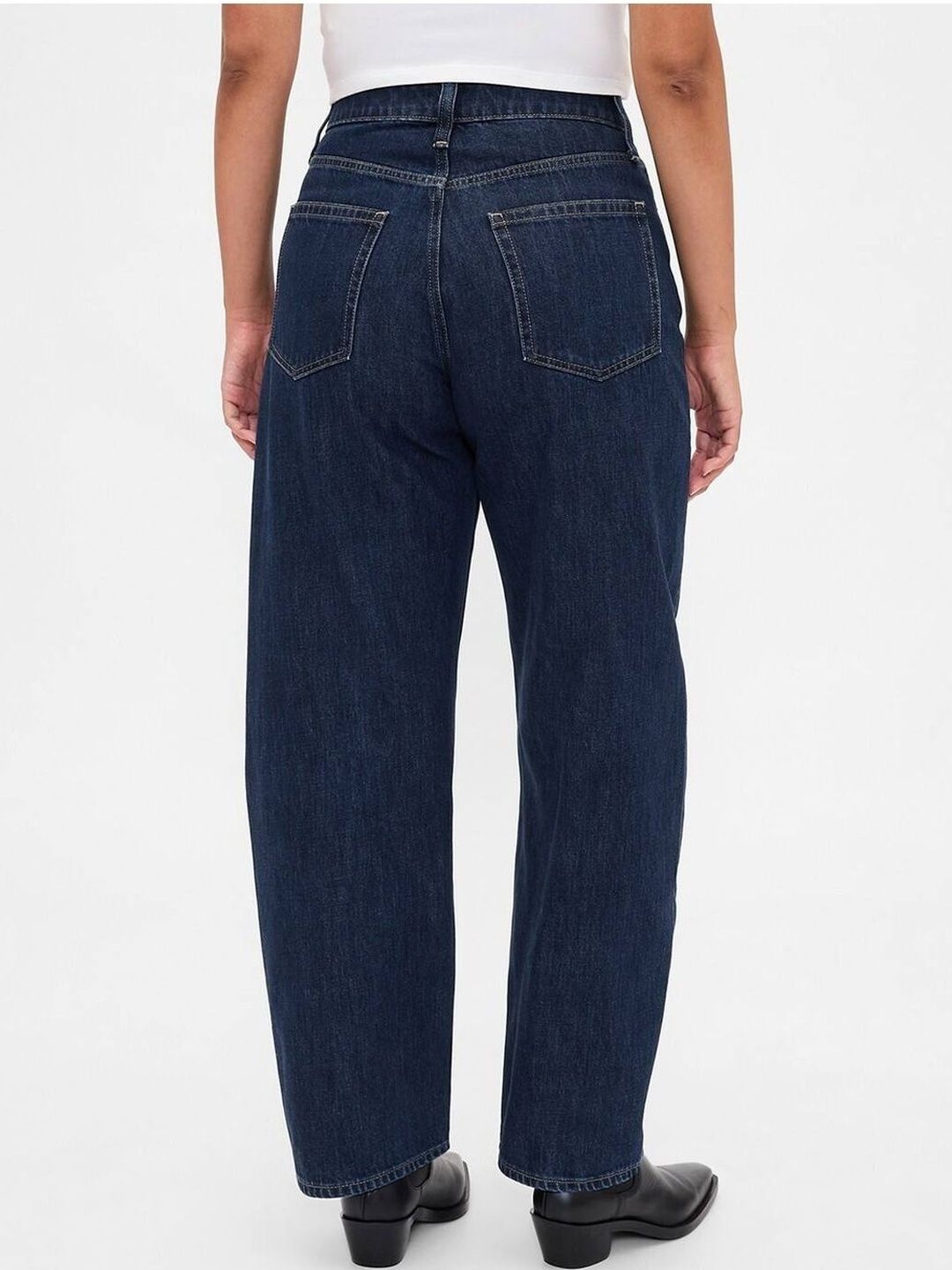High-Rise No Fade Relaxed Fit Jeans
