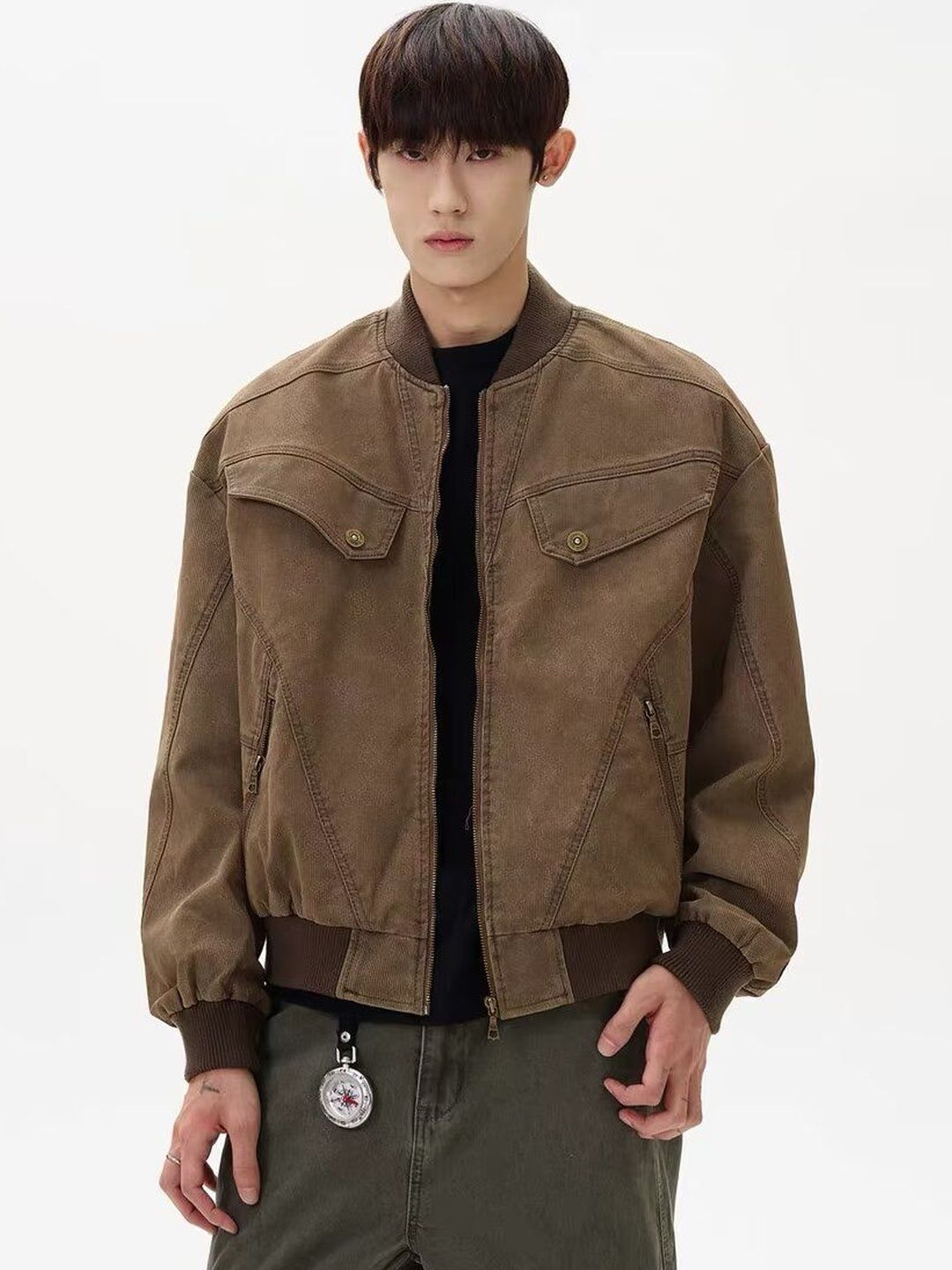 Mast & Harbour Men Bomber Jacket