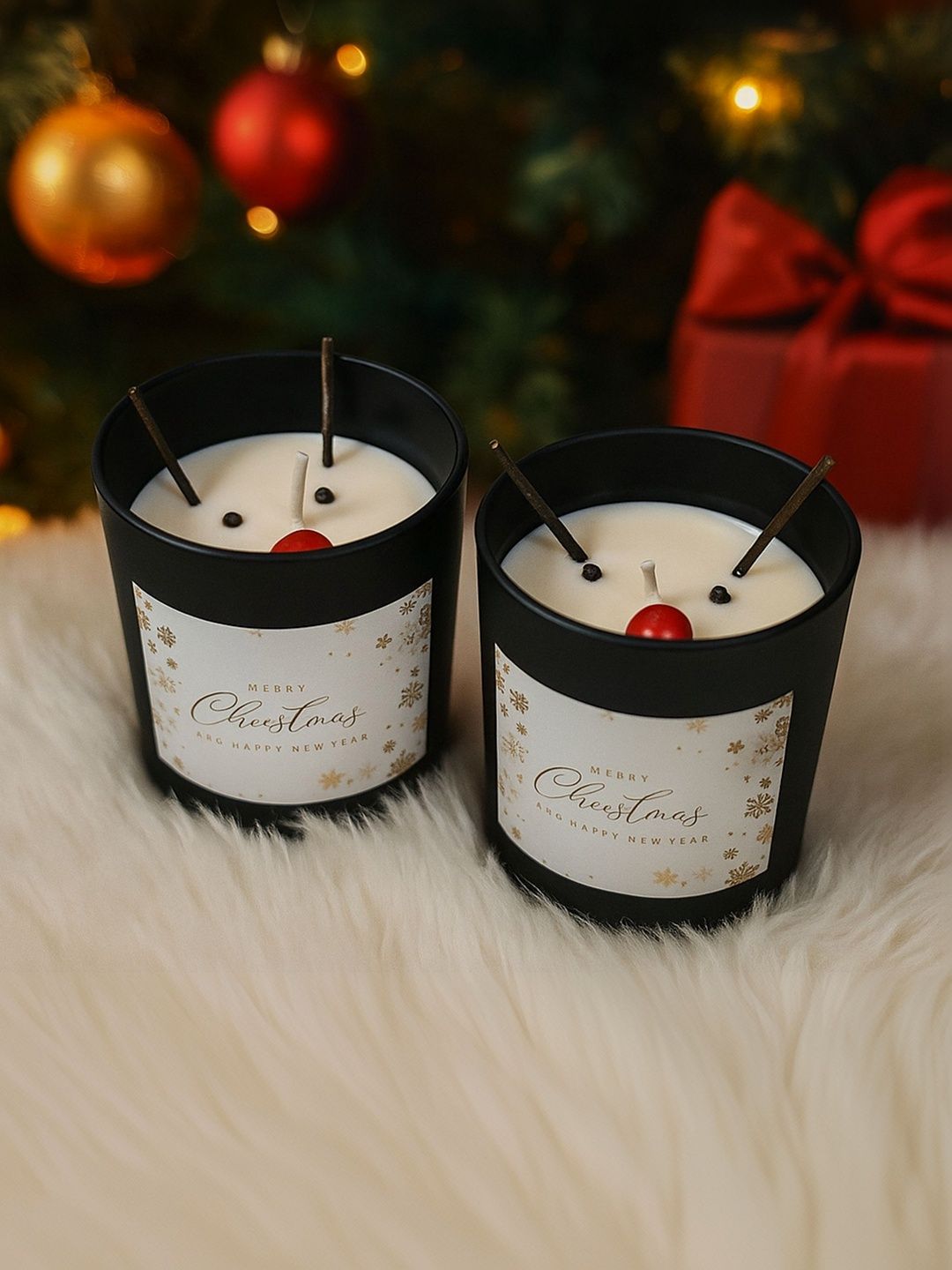 Earthly Edges Black Jar Candle