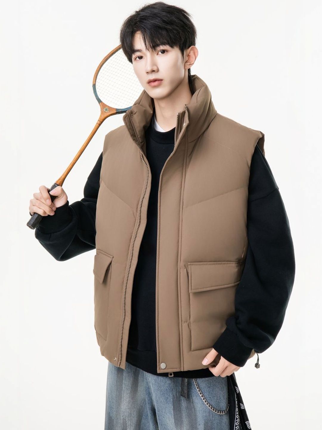 Mast & Harbour Men Lightweight Puffer Jacket