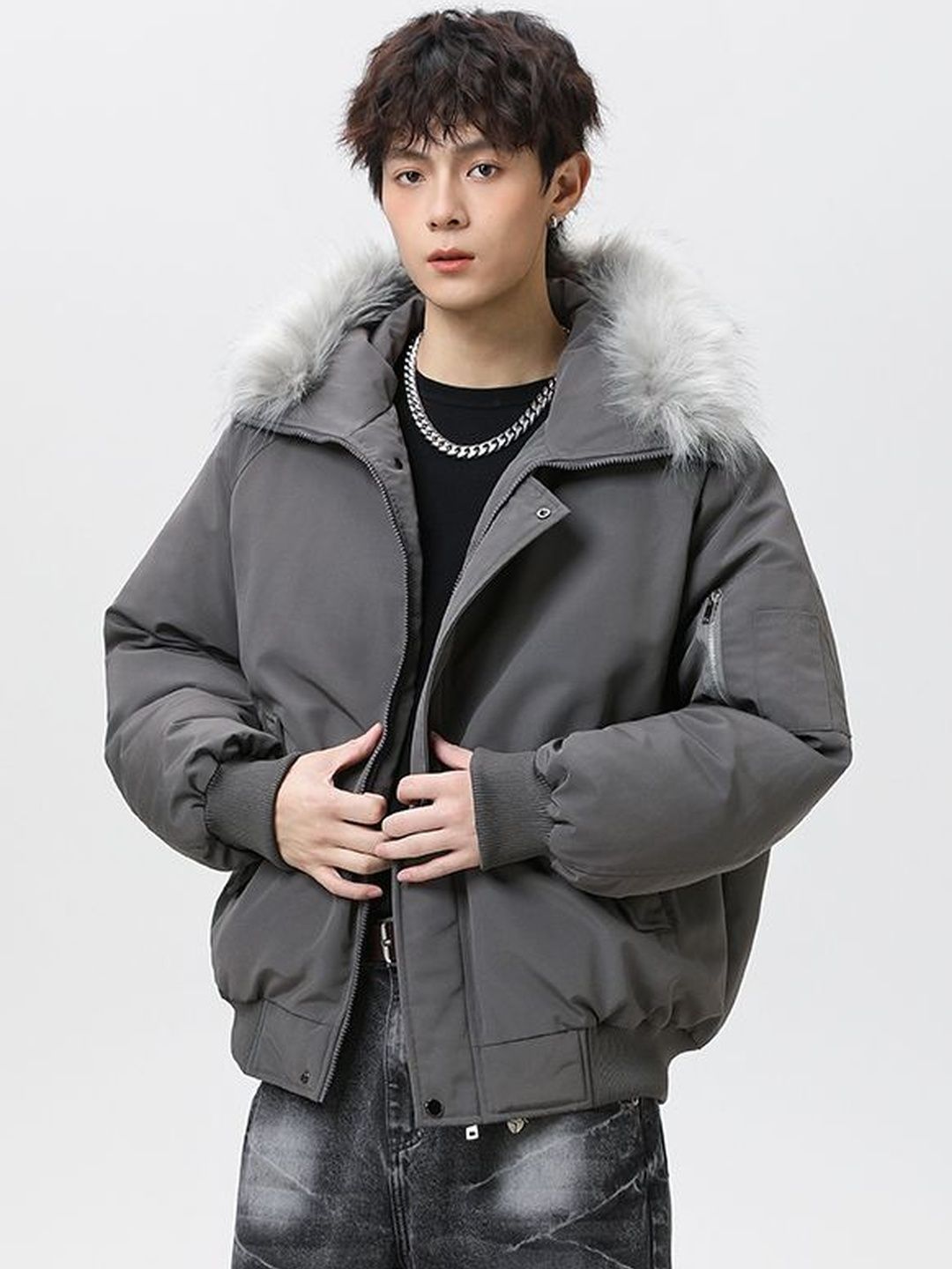 Mast & Harbour Men Bomber Jacket
