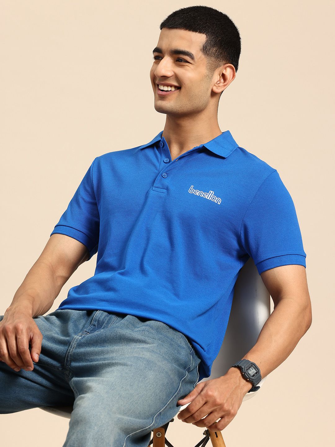 United Colors of Benetton Polo Collar T-shirt